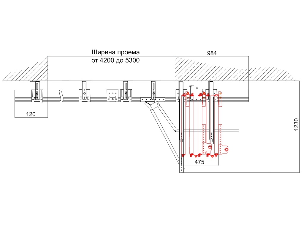 Схема открывания 0 + 5.